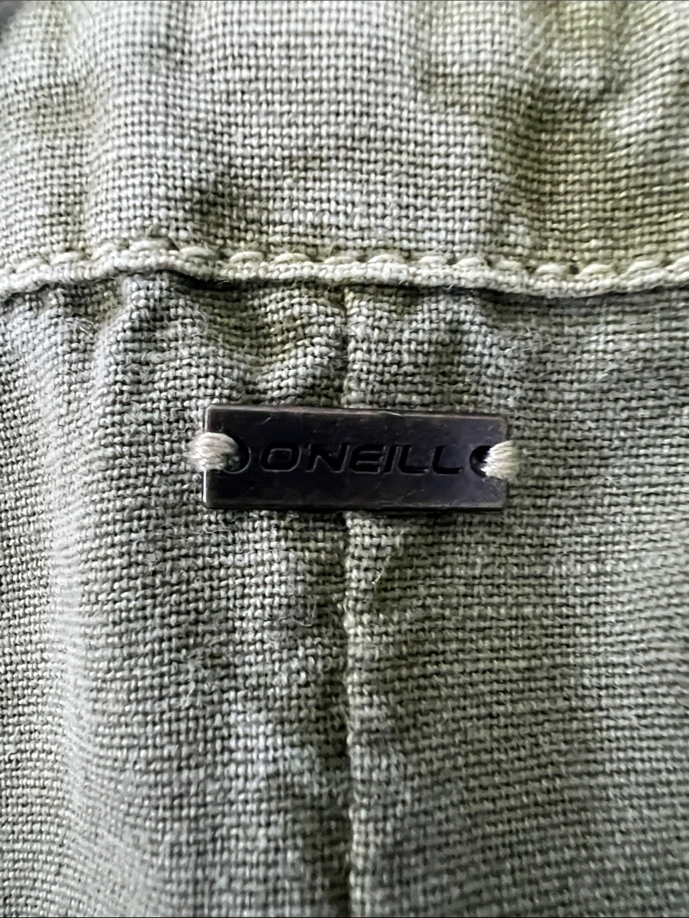 O'Neill Olive Green Utility Jumpsuit Romper - Picture 4 of 4